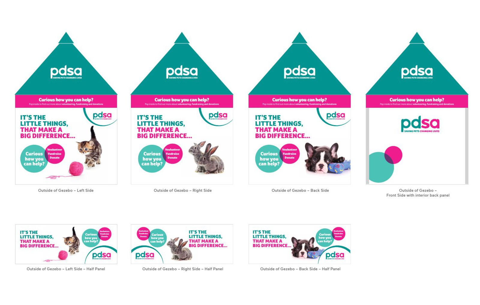 DogFest 2019 gazebo options
